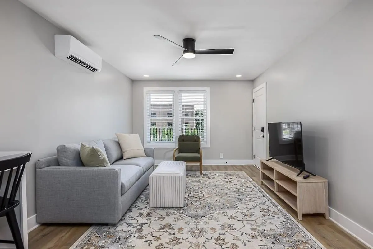 24-Guest Retreat The Nomad: Studio X2 1Br X4 Nashville Apartament